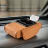Car Armrest Cushion with 2 Cup Holder Tissue Box Slot Phone Slot Cars Center Console Organizer Car Armrest Box for Most Vehicles