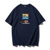 T-shirt Pokemon da Uomo Cotone Puro Casual Girocollo Manica Corta Abbigliamento Estivo Sportivo Casual Top a Manica Corta