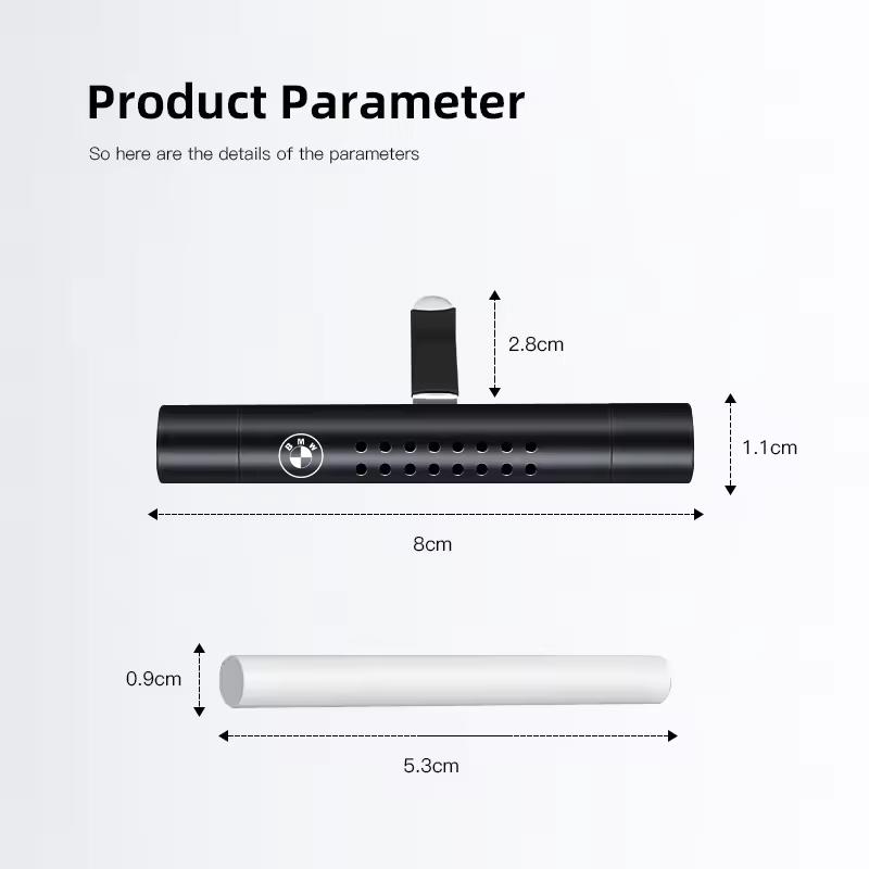 For BMW M E46 E90 E60 Car Vent Fragrance Diffuser Perfume Air Cleaner Interior Accessories For BMW E90 G80 M3 G30 M5 F82 F83 F20 F21 G42 F95 F96 G06 M