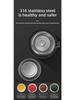Large Capacity 316 Stainless Steel Men's Portable Thermos Cup