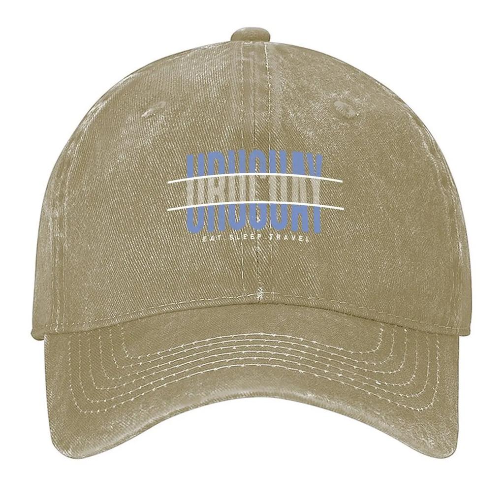 Uruguay Reise Baseballkappe benutzerdefinierte Mütze Wanderhut Mode Strand Snapback-Mütze Herren Golfbekleidung Damen