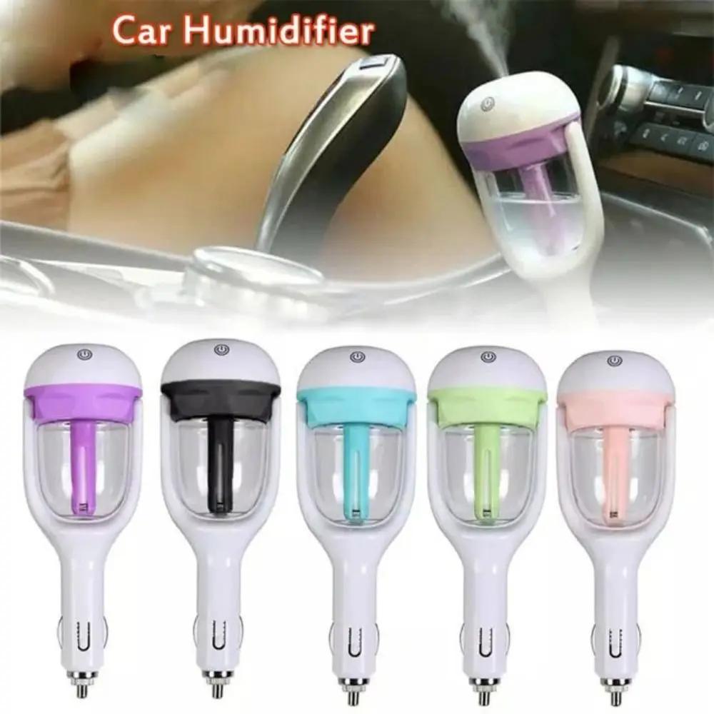 Mini Car Air Humidifier Steam Air Purifier Aroma Diffuser Essential Oil Aromatherapy Diffuser Auto Mist Maker Sprayer For Car