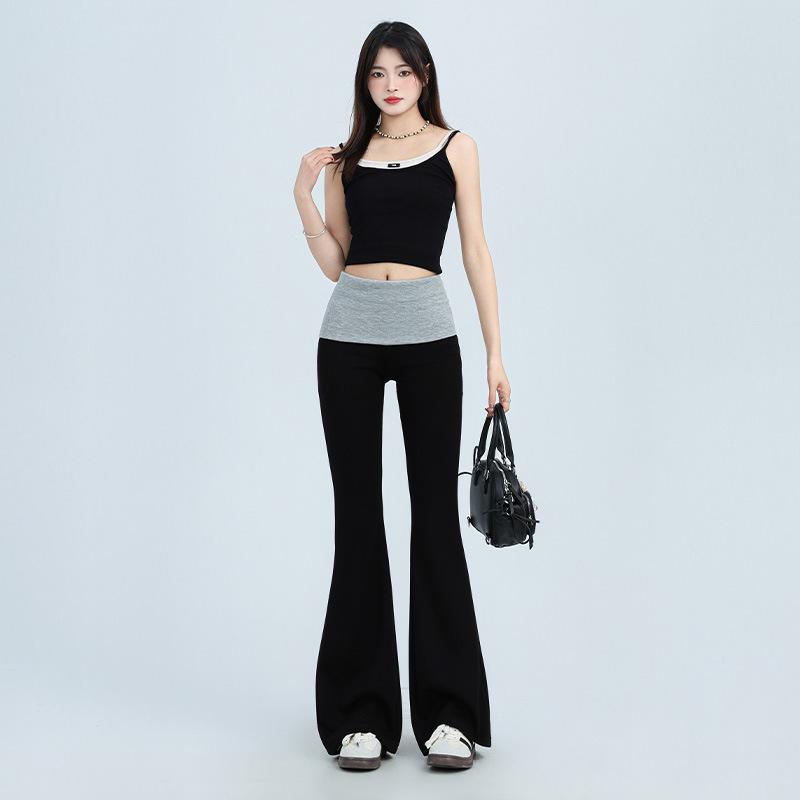 

Ношение брюк Ice Silk с завышенной талией для женщин, узкие спортивные повседневные брюки для женщин, штаны для йоги для женщин для женщин XL