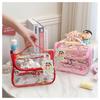 Large Capacity Crayon Shin-chan Makeup Bag Waterproof Toileting Storage Bag Portable Handheld Bag Travel Neceser Pouch