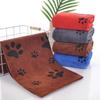Absorbent Microfiber Dog Towel Polyester Fiber Absorbent Pet Towel Car Wiping Cloth  Dog Grooming