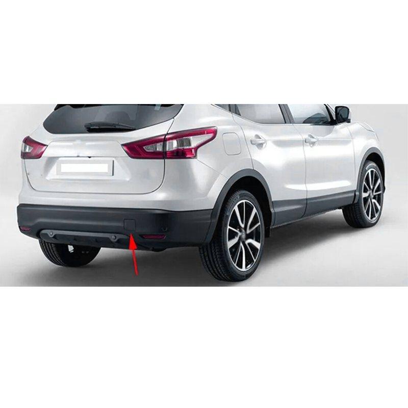 85071-4EA0A 850714EA0A Rear Bumper Tow Hook Eye Cover Cap Fit for Nissan Qashqai J11 2014 2015 2016 2017 Black Plastic