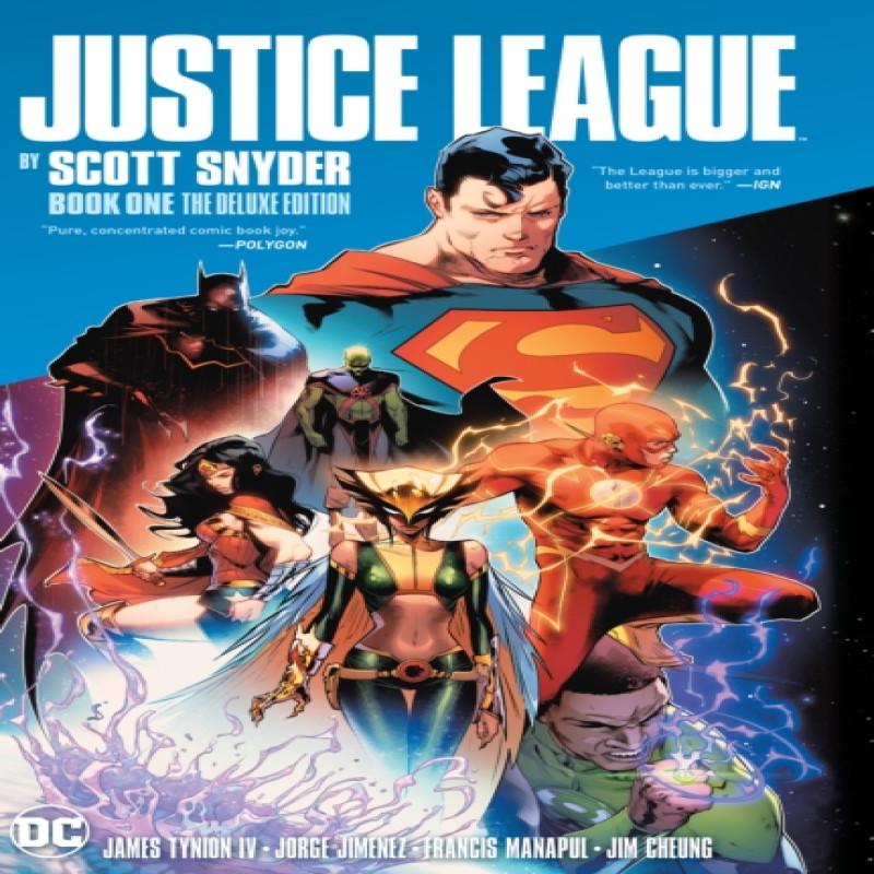 Justice League by Scott Snyder Book One Deluxe Edition by Jim... 9781401295219