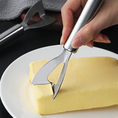 Household Use Kitchen Stainless Steel Cake Cheese Knife Butter Cutter Shovel Cheese Tool Cream Spreader Easy To Cutter