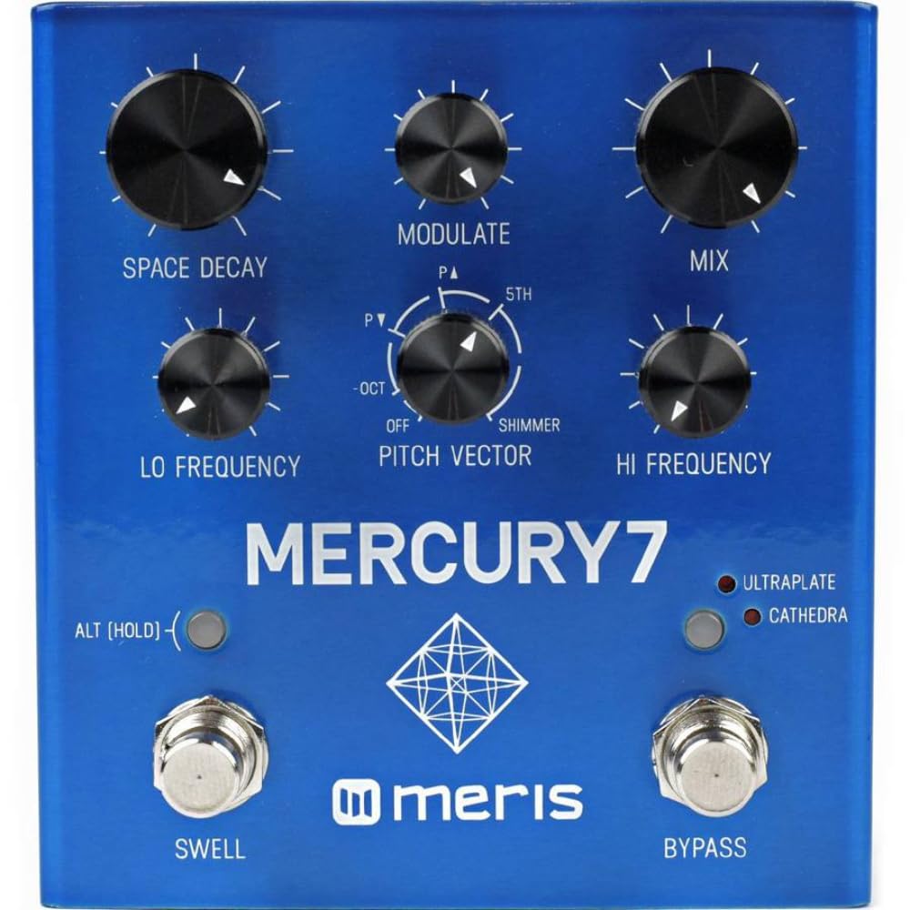 

Педаль реверберації Meris Mercury7 Педаль реверберації Ефектор M7P-DST