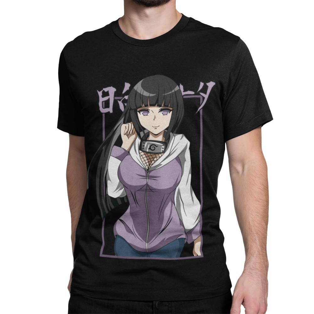 

Herren T-Shirt Bio Baumwolle Anime Naruto Hinata Hyuga Shippuden Uzumaki 3XL