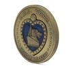 Bronze Plated Titanic RMS Heart of The Ocean Medal Commemorative Challenge Coin SES