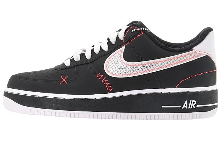 

Nike Air Force 1 Low Schematic Black White Bright Crimson CU6646-001 42.5