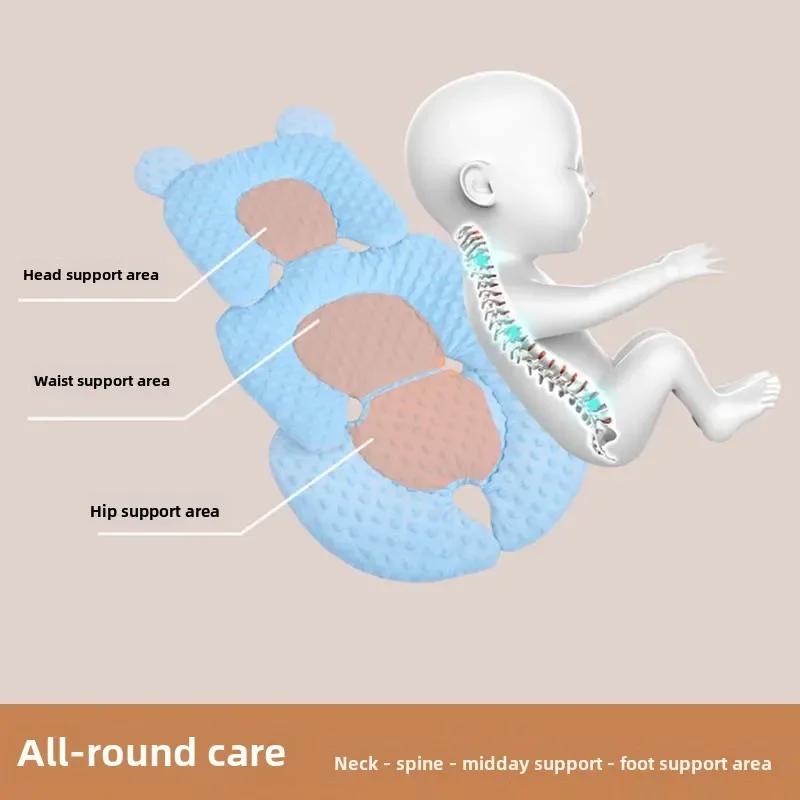 Baby Stroller Seat Cushion Infant Double-Sided Safety Seat Pad Thick Warm Universal Child Cart Mattress Mat Stroller Accessories