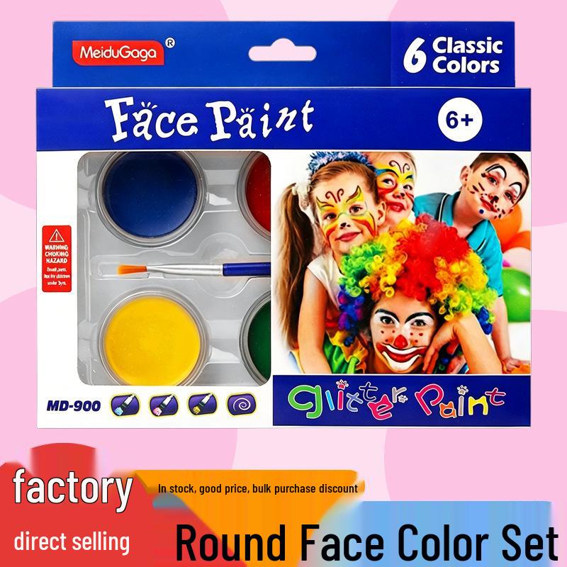Halloween Face & Body Painting Water-Soluble Oil Paint Pigment for Kids' Stage Drama