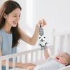 Non-Toxic Stroller Bed Crib Hanging Bell Plush Doll Baby Infant Rattles Newborn Black White Visual Grab Ability Training Toy For Bebe Gift