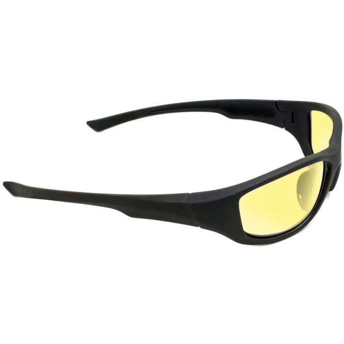 Lunettes de sécurité - Eagle - FOLCOYEY - Métal - Verre jaune - Noir