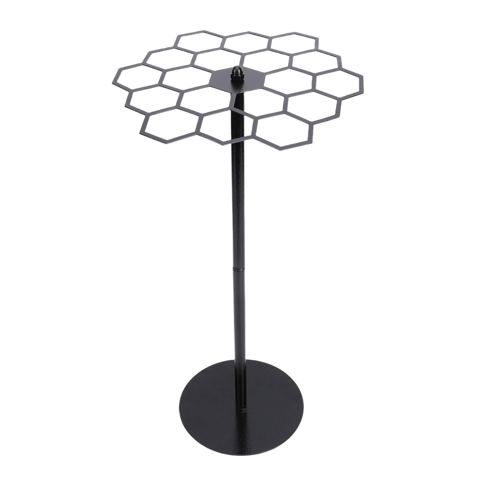 Konnwei Rotatable Medal Hanger Display Rack Steel Tabletop Medal Holder With Over 45 Medals Capacity For Sports Races Gymnastics Award