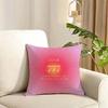 Seven Star Lucky Angel Numbers Cushion Cover Reversible Plush Pillow Cover Soft Fluffy  Home Decor for Sofa Bedroom