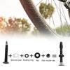 2pcs 60mm Tubeless   Valve Stem Lightweight Alloy Valve Stem for Mountain Road Bike