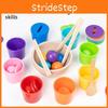 Matching Color Classification Cups Toy For Kids Early Learning Development And