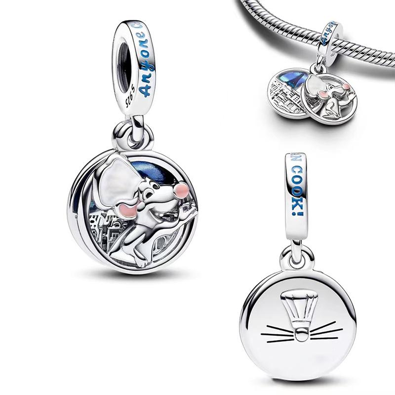 Brand Dragon Shape Charm Beads Fits Bracelet Bangle Necklace For Women Pendants Luxury Diy Jewelry Party Festival Gifts