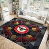 Brentford Football Design Crystal Velvet Carpet Cozy Non?Slip Printed Rug For Bedroom Living Room Entrance