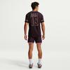 Nike Court T Shirts Men's Dark Grape Purple Crew Neck Moderate