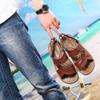 Fashion Hot Sale Summer Waterproof Non-Slip Sandals Men's Soft Bottom Wear-Resistant Slippers Dual-Purpose Breathable Sandals Men