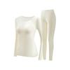 Women's Ultra-Thin Skin-Friendly Slimming Base Layer Set for Autumn/Winter: High Elasticity, Plus Size