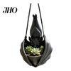 Gothic Flower Pot Bat Shaped Hanging Planter, Plant for Indoor Outdoor Garden Distinctive Landscaping Holder Wall Decor, Unique Wing Flowerpot
