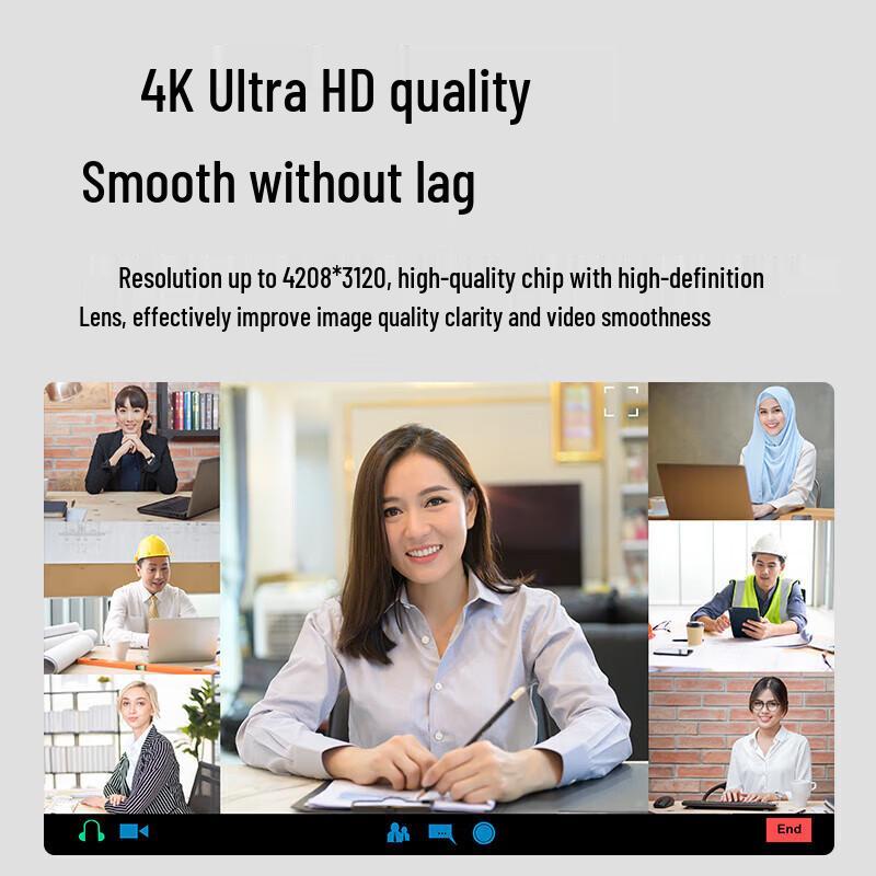 Aoni C18 4K HD Webcam