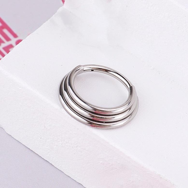 Heart Pearl Nose Rings Pointed Cone Love Lip Pierced Horseshoe Ring Skull Butterfly Nose Septum Piercing Earrings Tragus Jewelry
