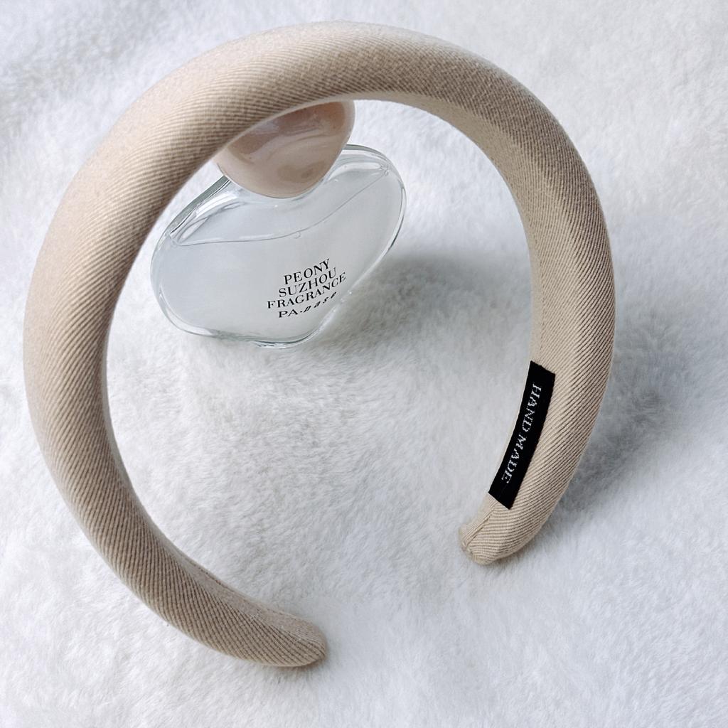 Sponge Fabric Headband for Women Soft Comfortable Non- Hair Accessory for Daily Wear