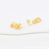 Gold-packed 18K Color-preserving Anti-allergic Ear Clip Converter Painless Triangle Clip Accessories DIY Earrings Jewelry Accessories A29