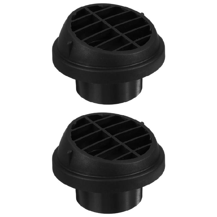 Pack of 2 ABS Mushroom Vent Outlet for Vehicle Parking Heaters Universal Fit Easy Installation Noise Reducing Outlet