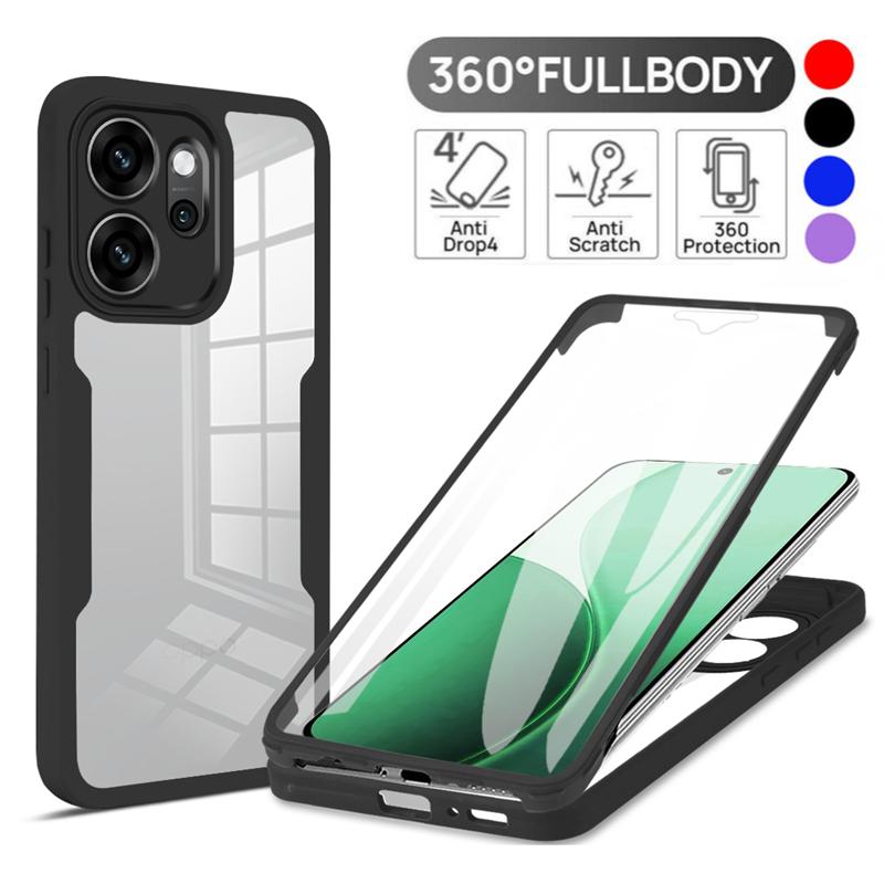 Full Body Protection Shockproof Case for OPPO Reno 1F 14F Reno 1 14 Pro Reno14 F FS G Protective Cover Screen Protector Funda