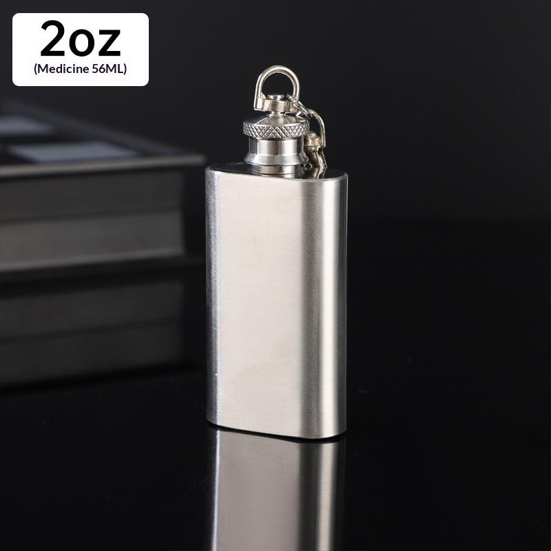 1/2/4/7/8 Oz Stainless Steel Hip Flask With Funnel Pocket Hip Flask Alcohol Liquor Hip Flask Screw Cap