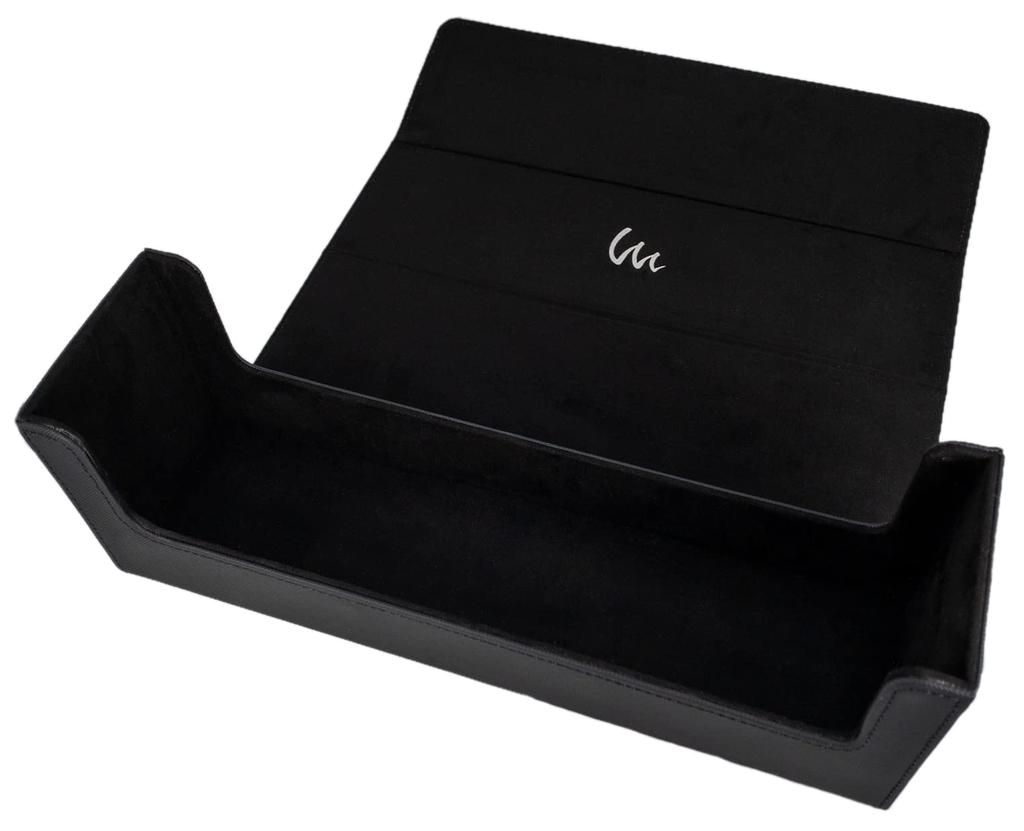 Mint Protect Storage Box for 400 Trading Fully Protective Hard Deck Storage Cards, Sleeves, Case, Case, (Black)