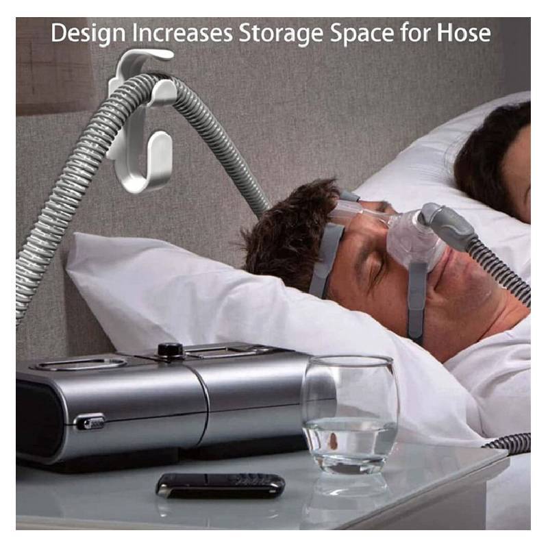Abs Cpap Tube Holder With Double Hooks For Bedroom Sleep Apnea Equipment Storage