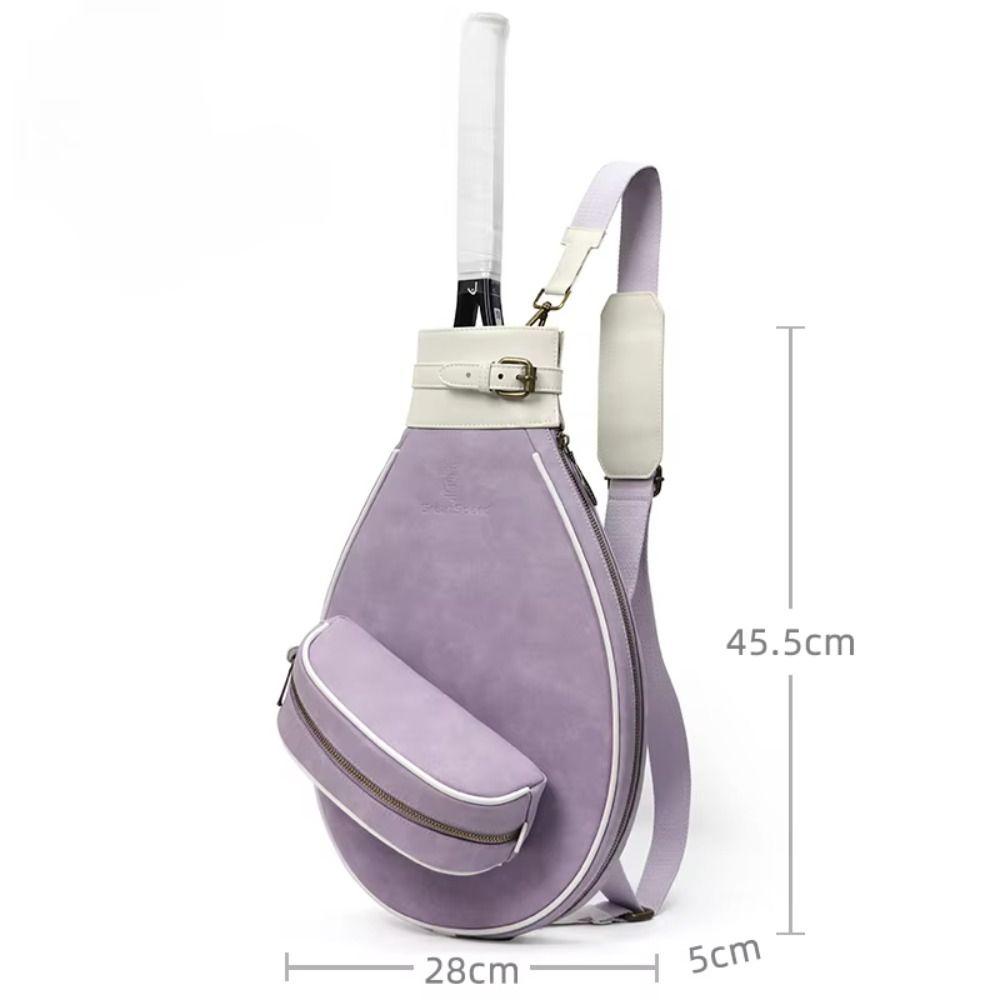 with Ball Box Badminton Bat Bag Large Capacity Tennis 2-Rackets Bag Tennis Bat Bag  Women