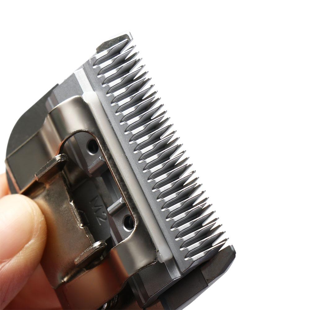 Detachable Pet Grooming Clipper Blade Silvery Electric Pushing Scissors Knife Head  Animal Scissors