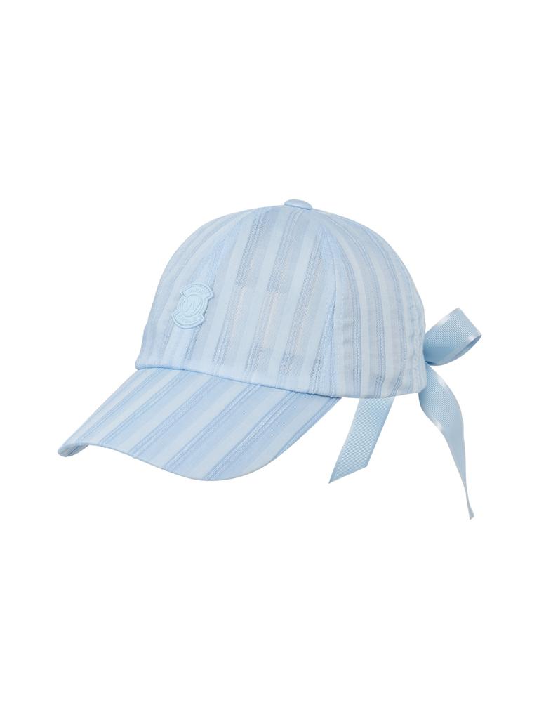 WIDEANGLE Co Check Mesh Ball Cap_Ice Blue