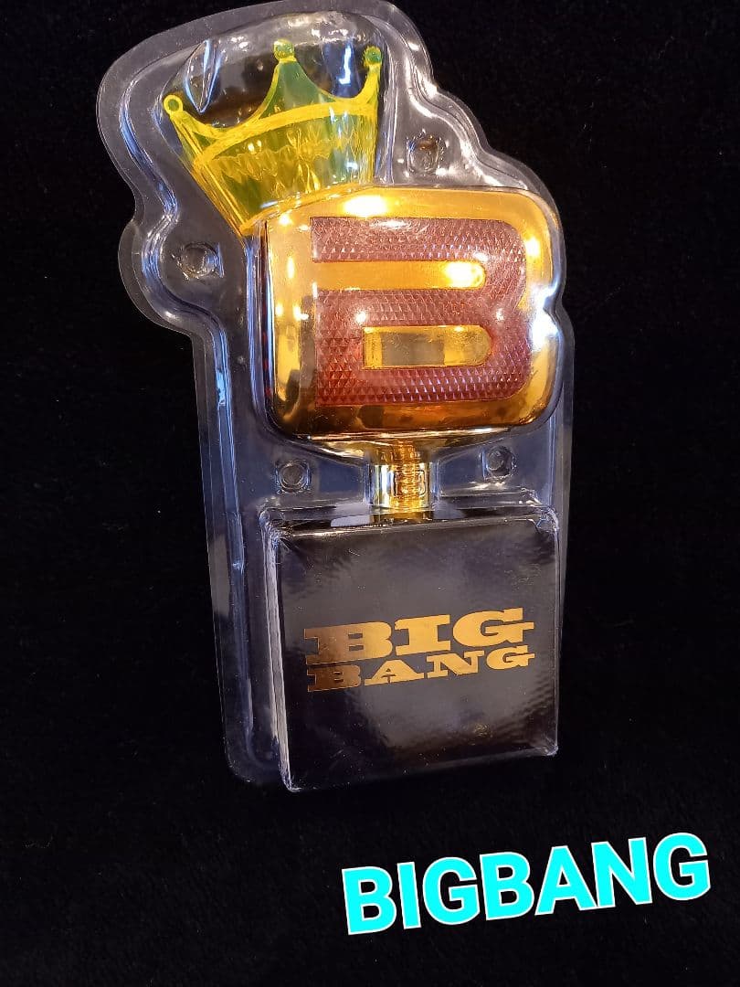 

[USED] BIGBANG 10th Anniversary Official Gold Penlight