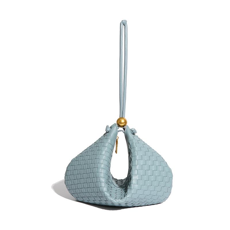Woven Large-capacity Bags, Women's Texture, Popular Dumpling Bags, Niche Design, Casual and Versatile, Single-shoulder Underarm Bags