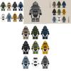 Compatible Minifigure Swat Doll Moc Bomb Squad Armor Third Party Military Eod Suit Accessories