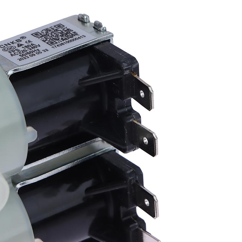 Pro válcovou pračku Fps180A Ac220V-240V Bubnová pračka Vstupní vodní ventil Dvojitá hlava Vstupní magnetický ventil