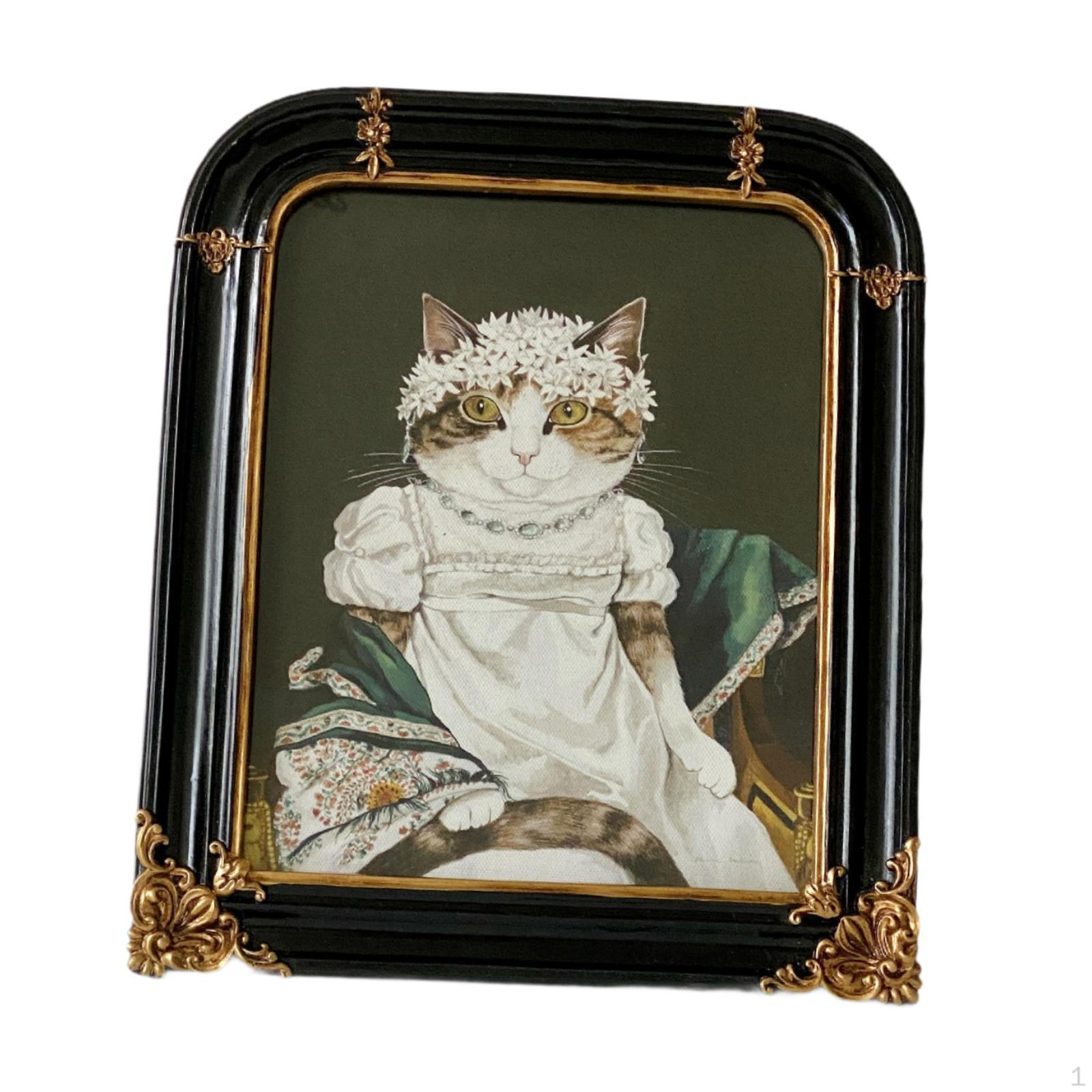 

Picture Frame, Antique Elegant Photo 9x11in Ornate Gallery Art for Wall Mount or