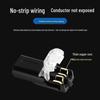 LED Strip Light Terminal Block: Quick Connect, Interlocking, Removable 2P Double Wire Connector