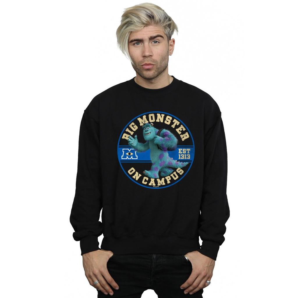 Disney Mens Monsters University Monster On Campus Sweatshirt