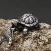 Creative Little Turtle Necklace for Men Women Stainless Steel Hip Hop Unique Animal Pendant Amulet Jewelry Dropshipping